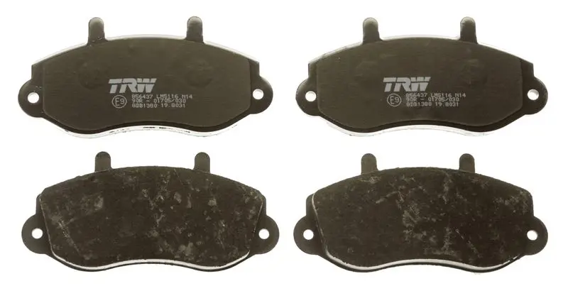 Handler.Part Brake pad set, disc brake TRW GDB1380 2