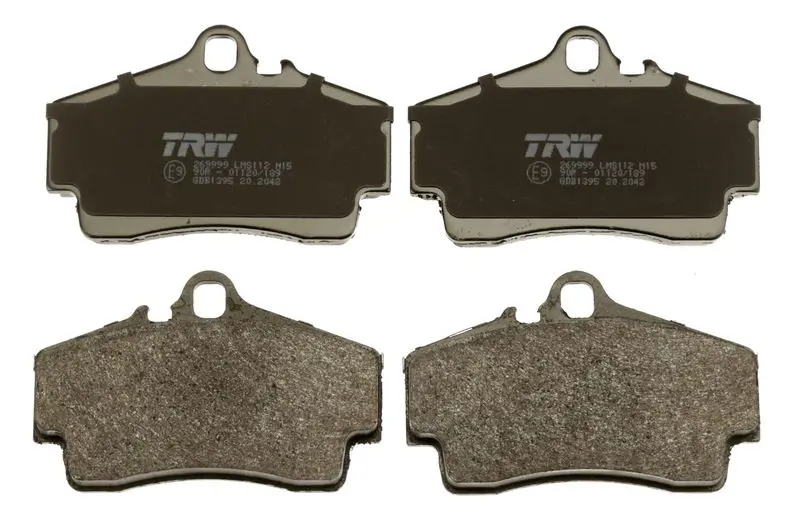 Handler.Part Brake pad set, disc brake TRW GDB1395 2