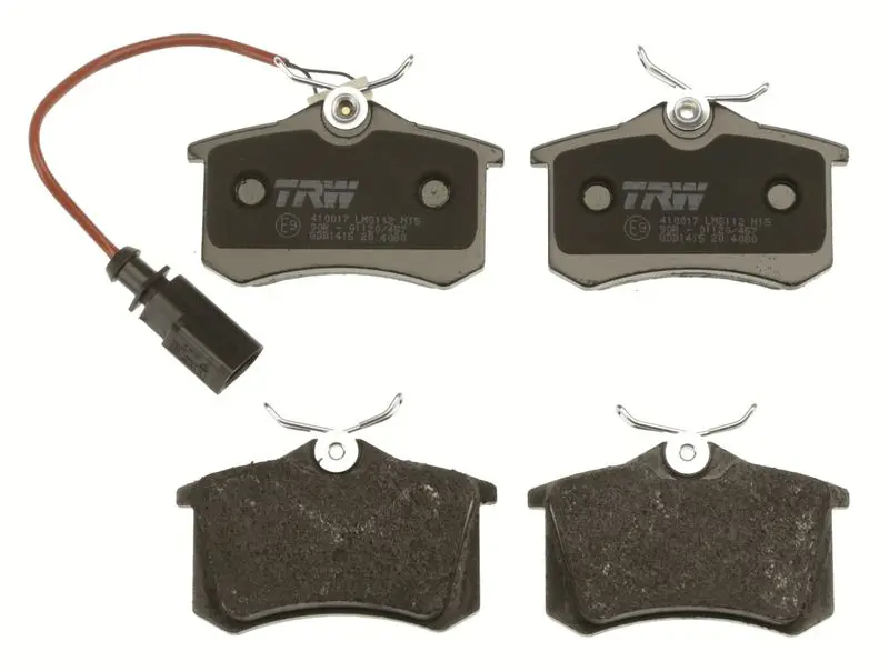 Handler.Part Brake pad set, disc brake TRW GDB1415 2