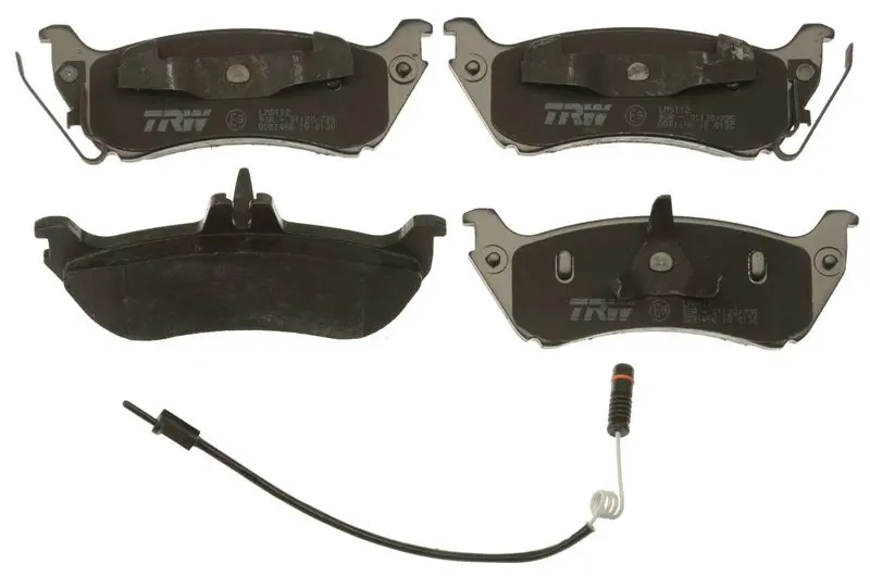 Handler.Part Brake pad set, disc brake TRW GDB1456 2