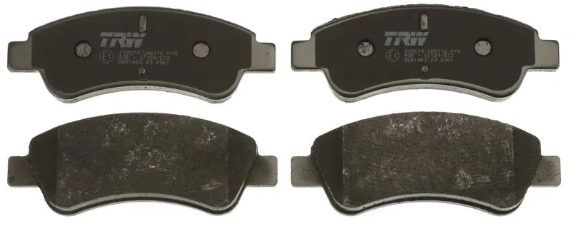 Handler.Part Brake pad set, disc brake TRW GDB1463 2