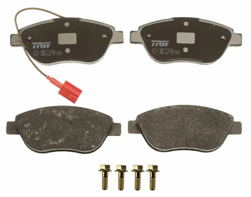 Handler.Part Brake pad set, disc brake TRW GDB1483 2