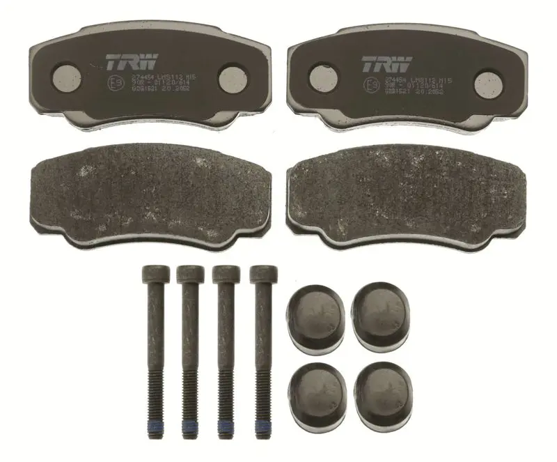 Handler.Part Brake pad set, disc brake TRW GDB1521 2