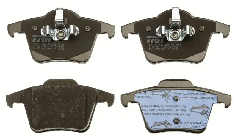 Handler.Part Brake pad set, disc brake TRW GDB1566 2