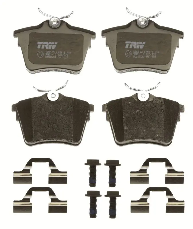 Handler.Part Brake pad set, disc brake TRW GDB1596 2