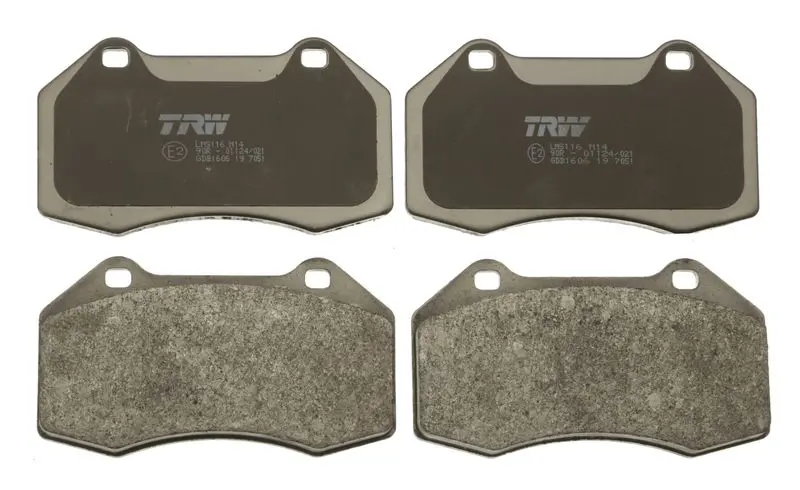 Handler.Part Brake pad set, disc brake TRW GDB1606 2