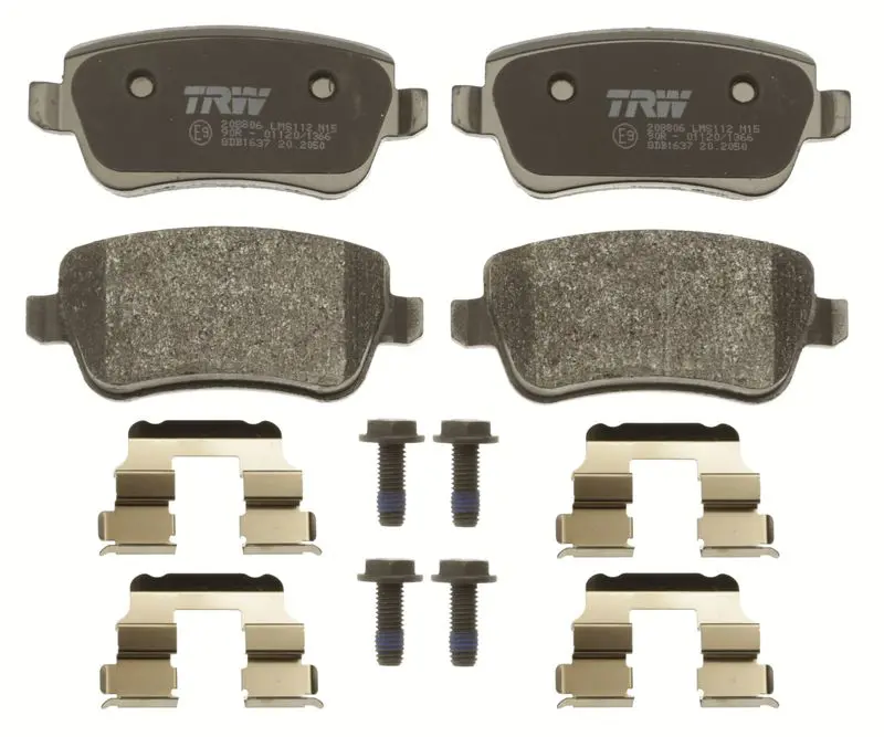 Handler.Part Brake pad set, disc brake TRW GDB1637 2