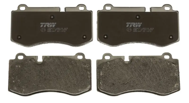 Handler.Part Brake pad set, disc brake TRW GDB1667 2