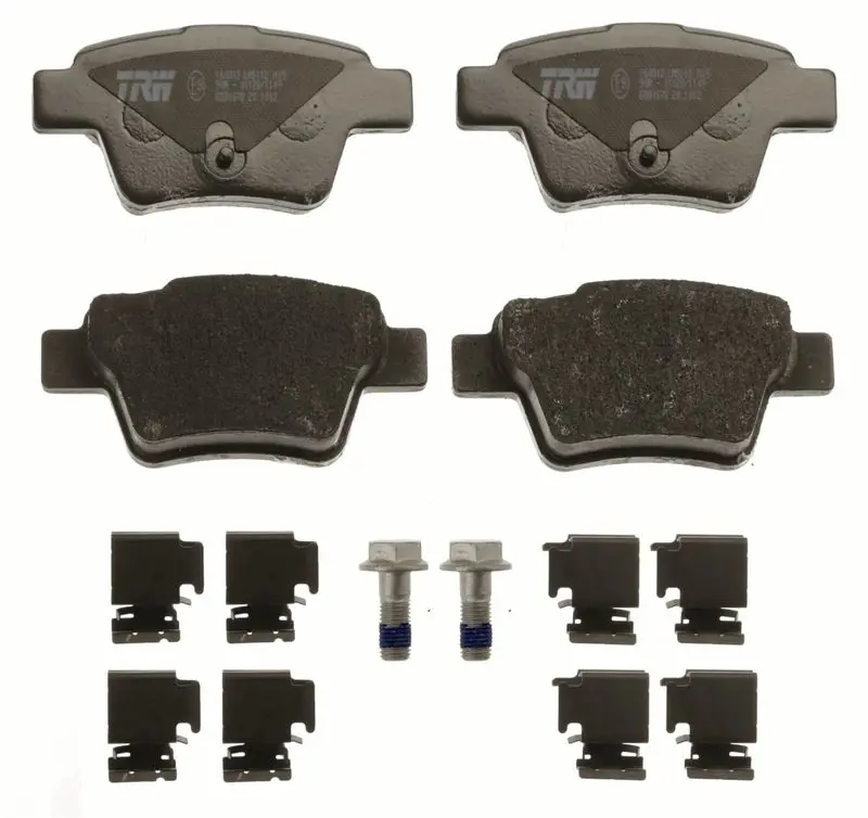 Handler.Part Brake pad set, disc brake TRW GDB1678 2