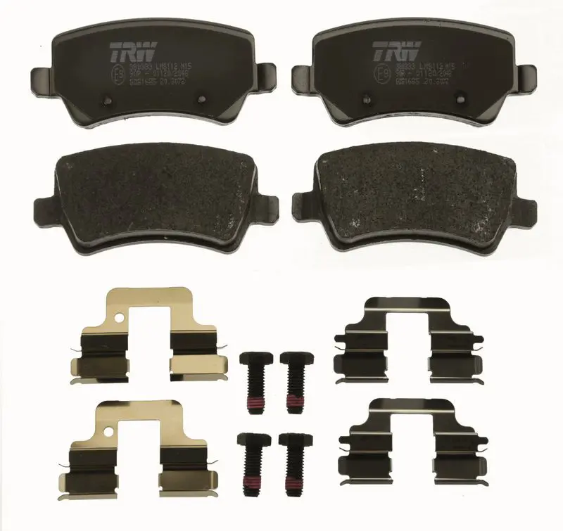 Handler.Part Brake pad set, disc brake TRW GDB1685 2