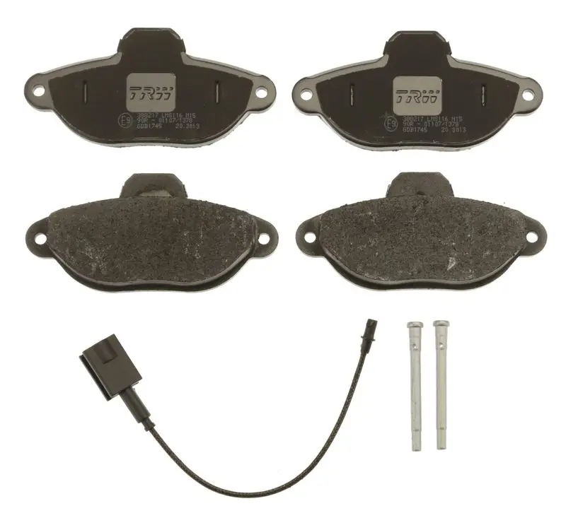 Handler.Part Brake pad set, disc brake TRW GDB1745 2