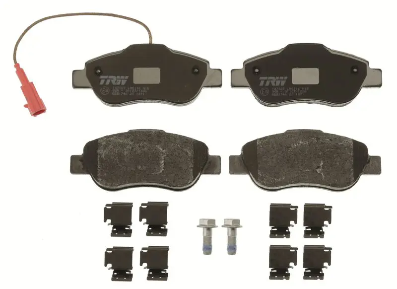 Handler.Part Brake pad set, disc brake TRW GDB1746 2