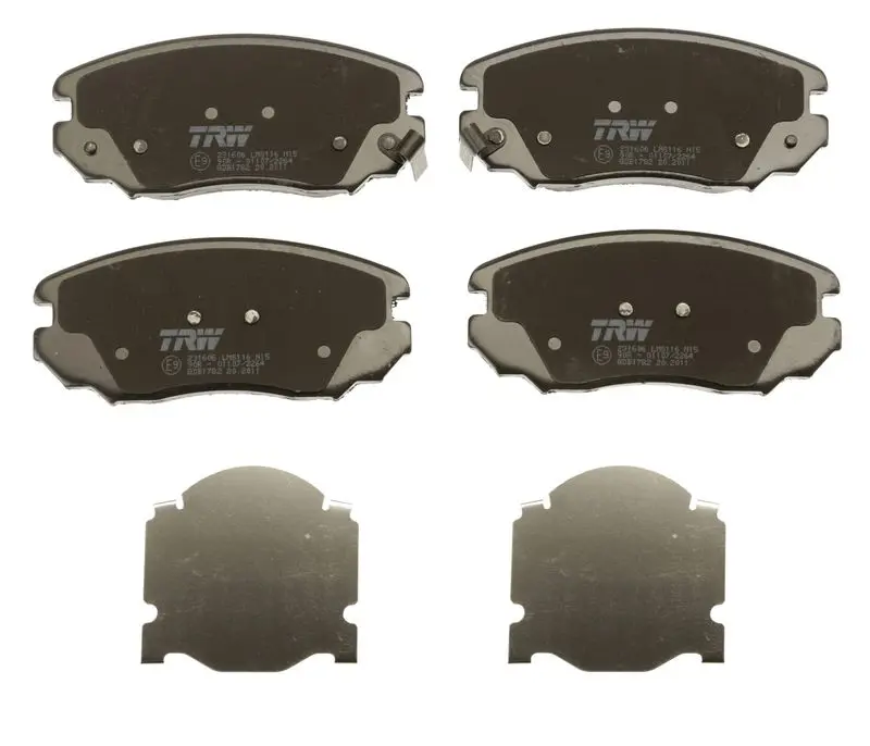 Handler.Part Brake pad set, disc brake TRW GDB1782 2