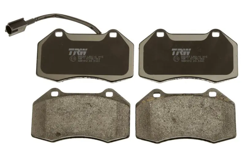 Handler.Part Brake pad set, disc brake TRW GDB1812 2