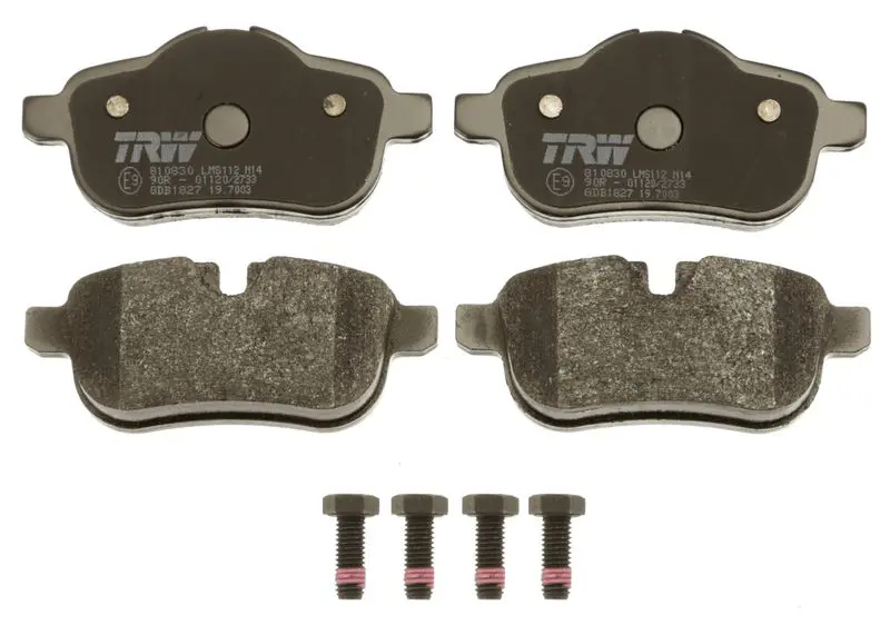 Handler.Part Brake pad set, disc brake TRW GDB1827 2