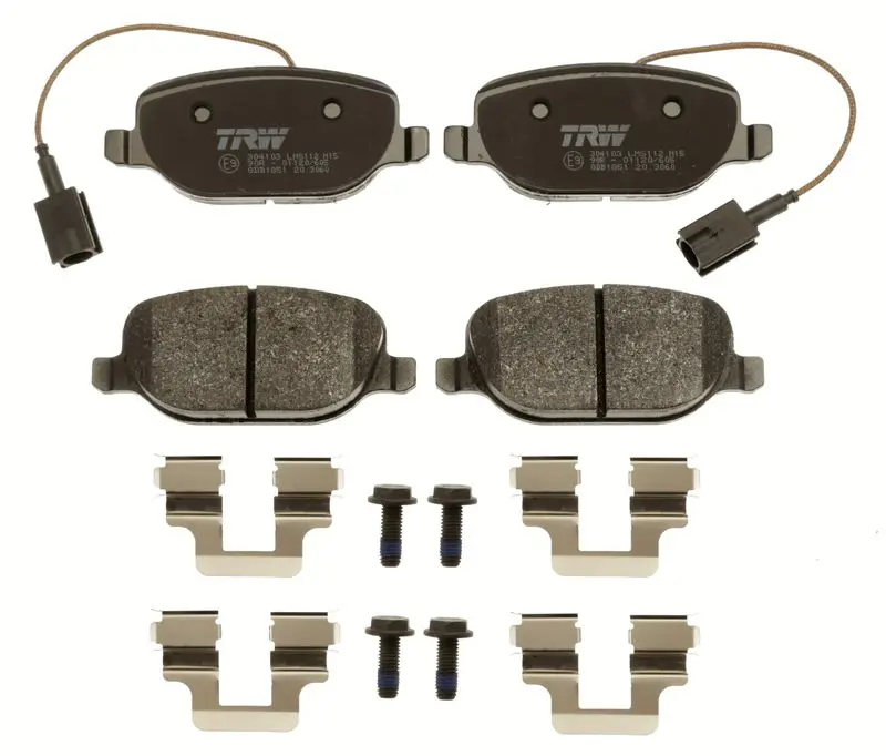 Handler.Part Brake pad set, disc brake TRW GDB1851 2