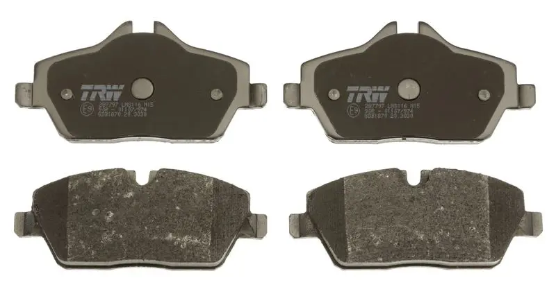 Handler.Part Brake pad set, disc brake TRW GDB1870 2