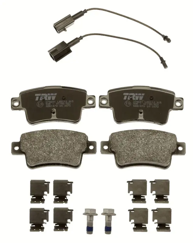 Handler.Part Brake pad set, disc brake TRW GDB1872 2