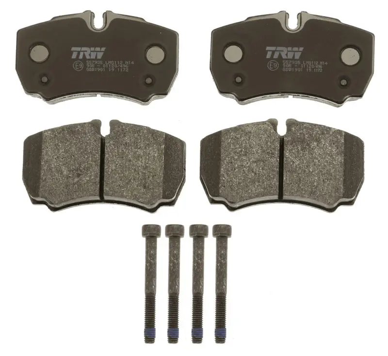 Handler.Part Brake pad set, disc brake TRW GDB1901 2