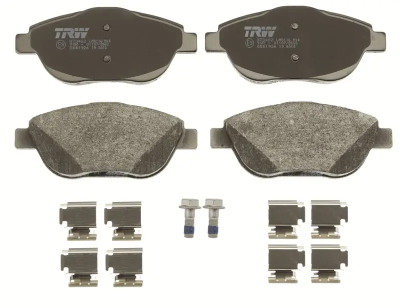 Handler.Part Brake pad set, disc brake TRW GDB1926 2