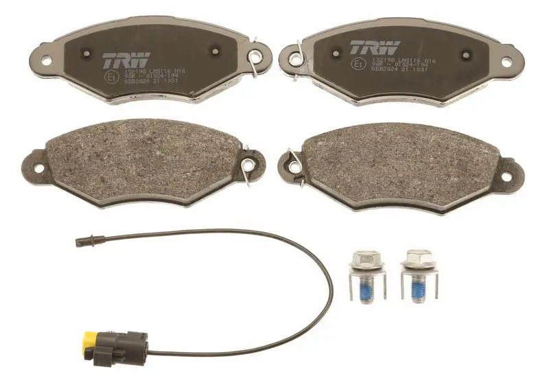 Handler.Part Brake pad set, disc brake TRW GDB2024 2