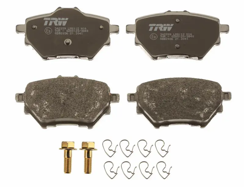 Handler.Part Brake pad set, disc brake TRW GDB2036 2