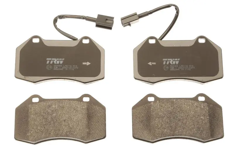 Handler.Part Brake pad set, disc brake TRW GDB2045 2