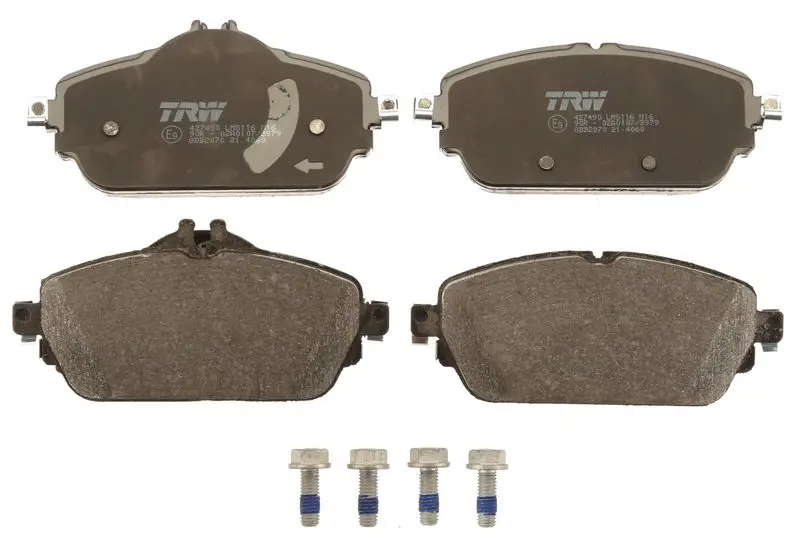 Handler.Part Brake pad set, disc brake TRW GDB2070 2