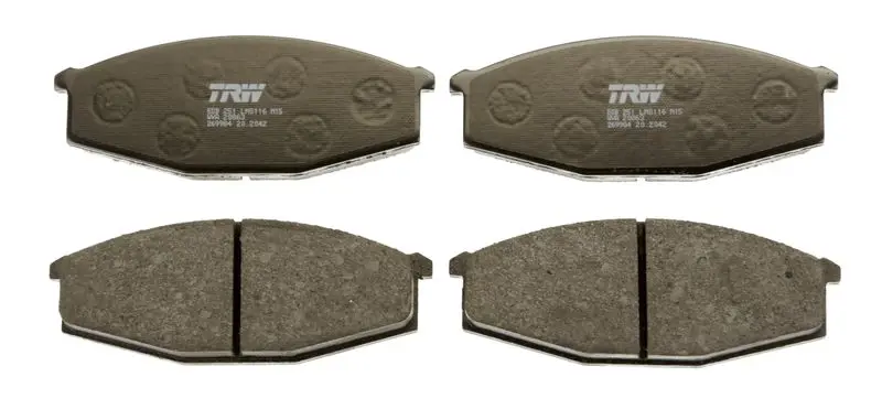 Handler.Part Brake pad set, disc brake TRW GDB251 2