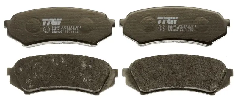 Handler.Part Brake pad set, disc brake TRW GDB3198 2