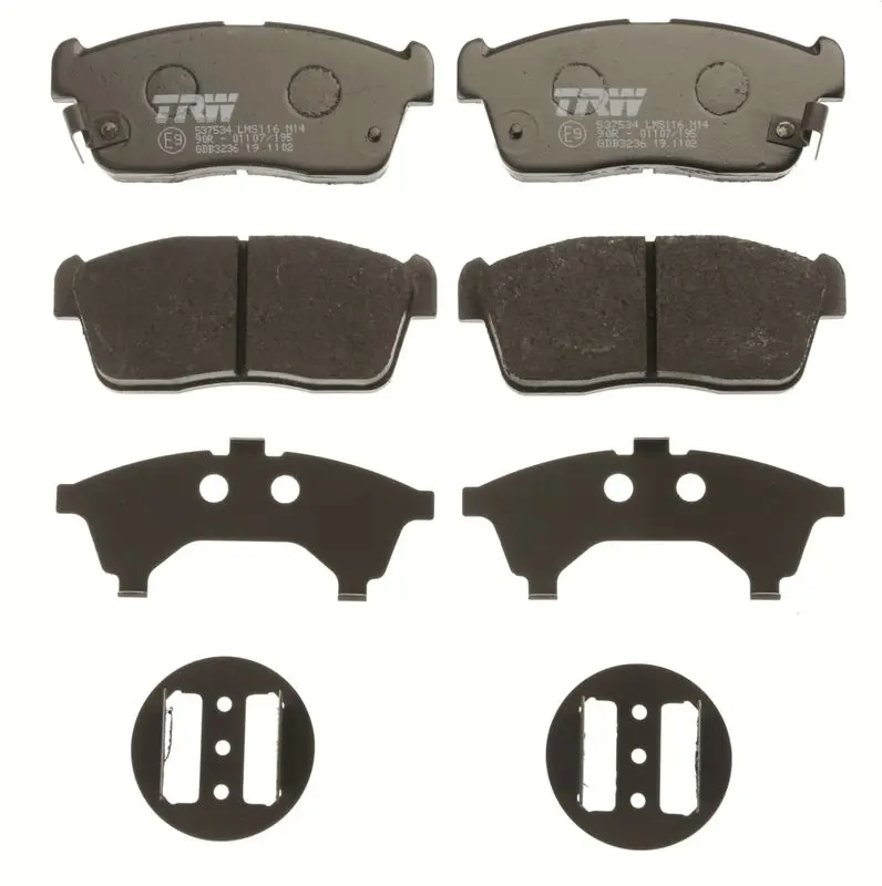 Handler.Part Brake pad set, disc brake TRW GDB3236 2