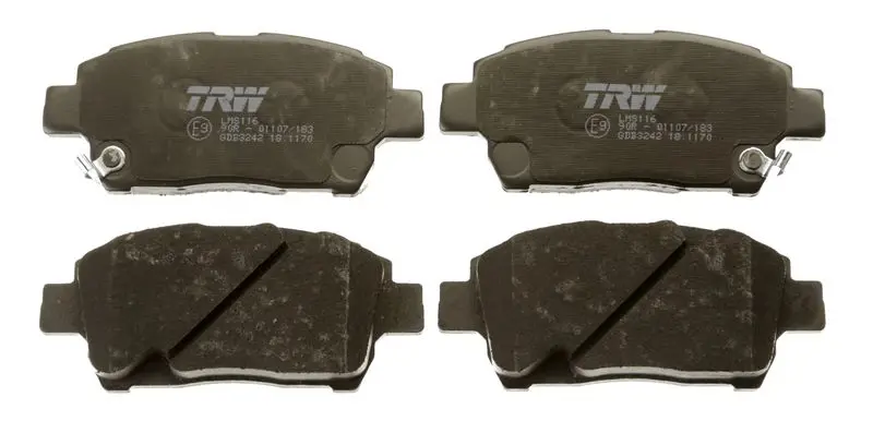 Handler.Part Brake pad set, disc brake TRW GDB3242 2