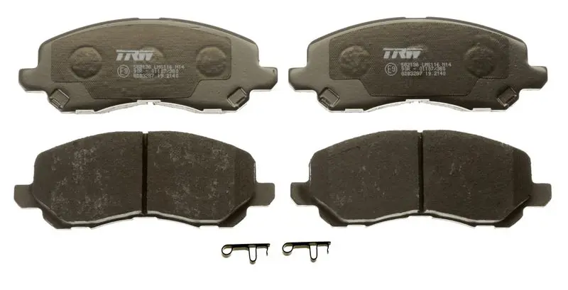 Handler.Part Brake pad set, disc brake TRW GDB3287 2