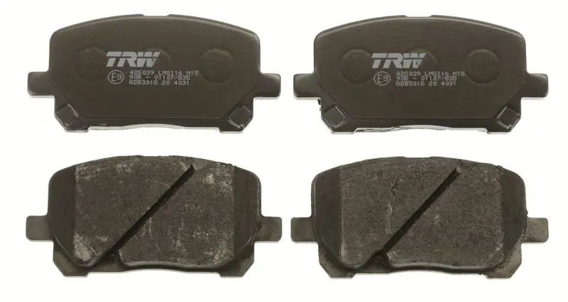 Handler.Part Brake pad set, disc brake TRW GDB3315 2