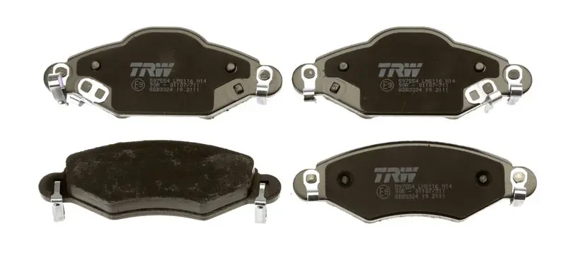 Handler.Part Brake pad set, disc brake TRW GDB3324 2