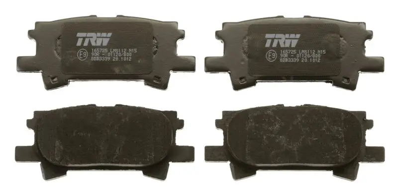 Handler.Part Brake pad set, disc brake TRW GDB3339 2