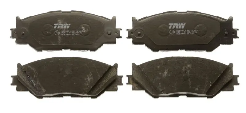 Handler.Part Brake pad set, disc brake TRW GDB3410 2