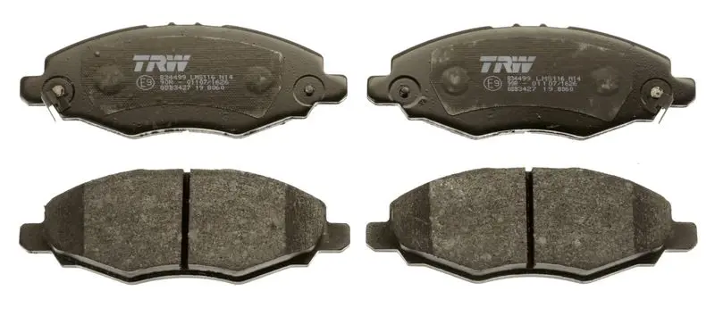 Handler.Part Brake pad set, disc brake TRW GDB3427 2