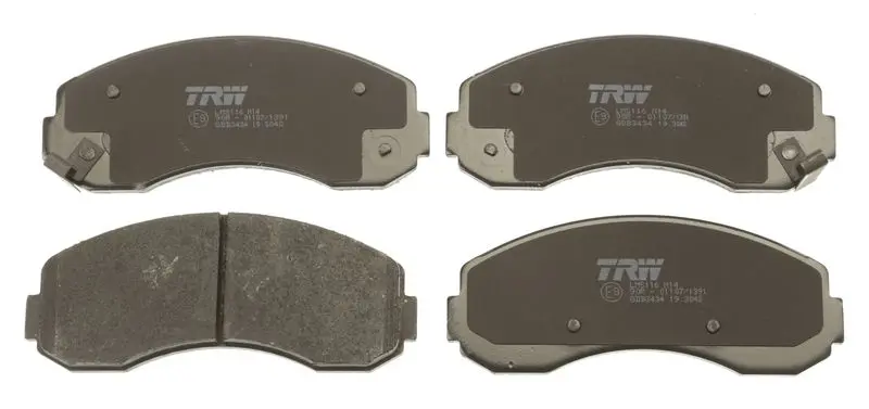 Handler.Part Brake pad set, disc brake TRW GDB3434 2