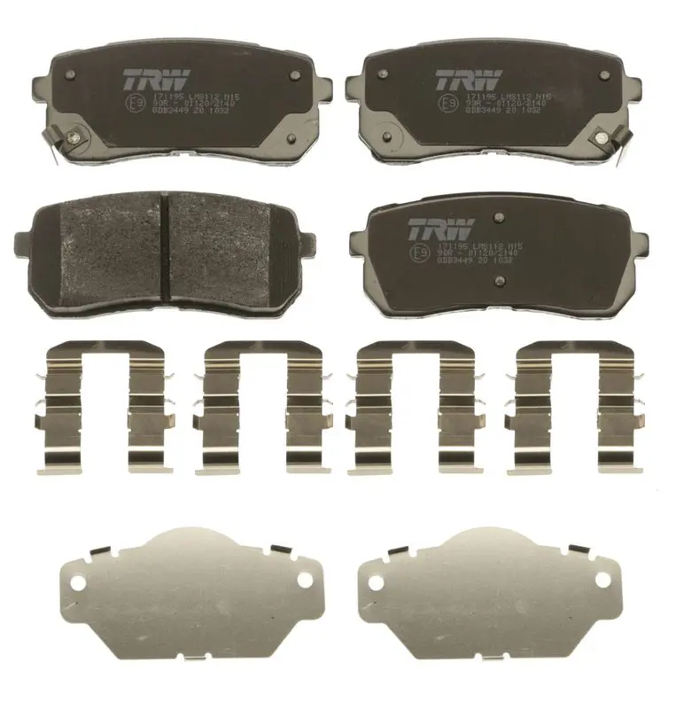 Handler.Part Brake pad set, disc brake TRW GDB3449 2