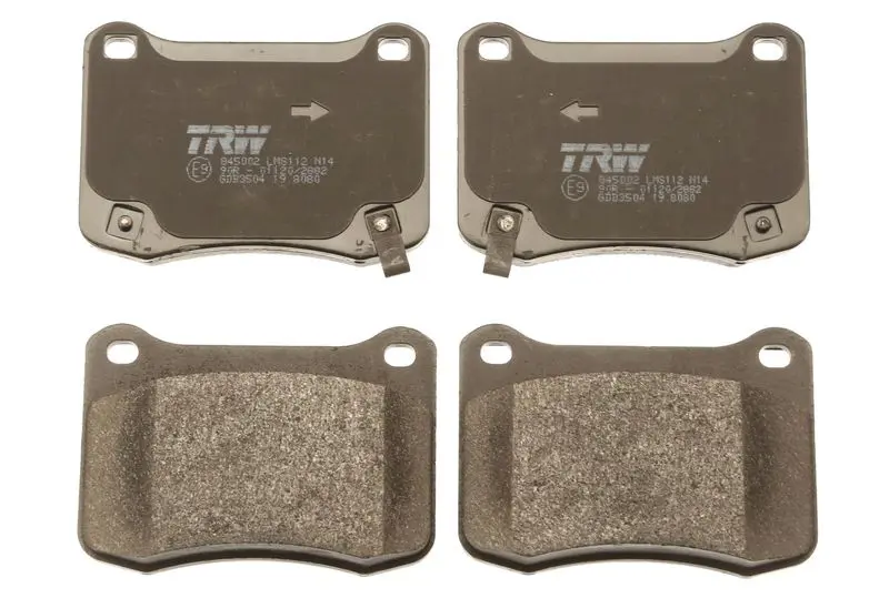 Handler.Part Brake pad set, disc brake TRW GDB3504 2