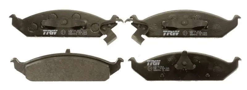 Handler.Part Brake pad set, disc brake TRW GDB4016 2