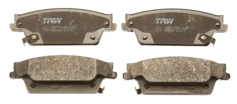 Handler.Part Brake pad set, disc brake TRW GDB4452 2