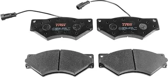 Handler.Part Brake pad set, disc brake TRW GDB5063 2