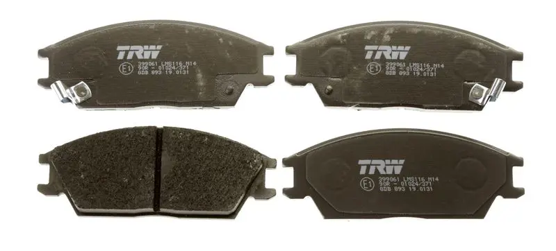 Handler.Part Brake pad set, disc brake TRW GDB893 2