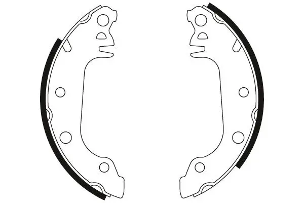 Handler.Part Brake shoe set TRW GS6139 2