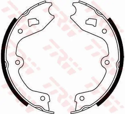 Handler.Part Brake shoe set, parking brake TRW GS6235 1