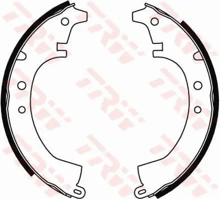 Handler.Part Brake shoe set TRW GS8047 1