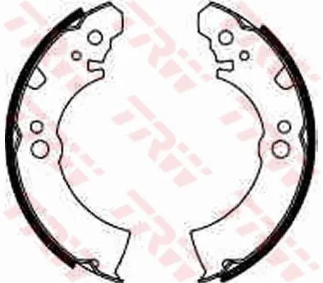 Handler.Part Brake shoe set TRW GS8156 1