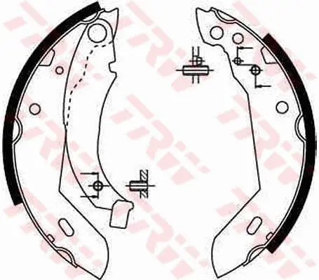 Handler.Part Brake shoe set TRW GS8158 1